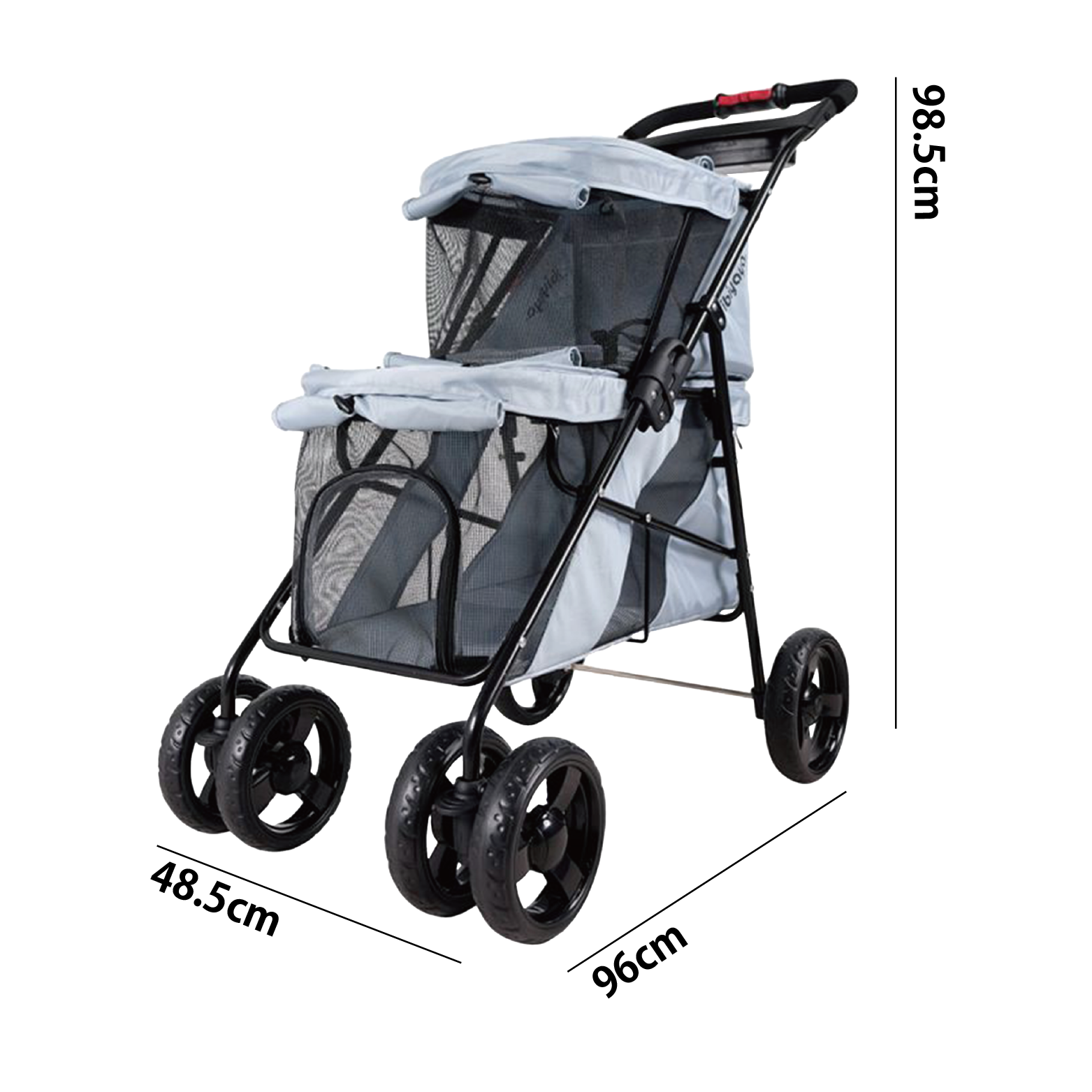 Ibiyaya|雙層子母小巴(星際灰)