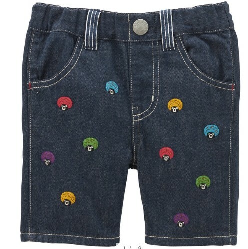 DB非洲熊牛仔半褲