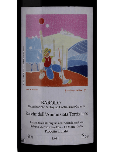 Roberto Voerzio Rocche dell'Annunziata Torriglione 2014 (RP96) (1500ml)
