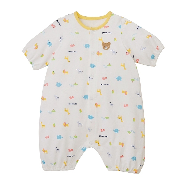 MH 動物全圖案短袖連體服