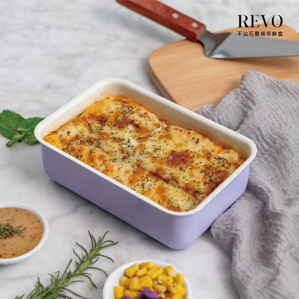 不沾石墨烯保鮮盒-S (800ML) / 保鮮盒蓋款