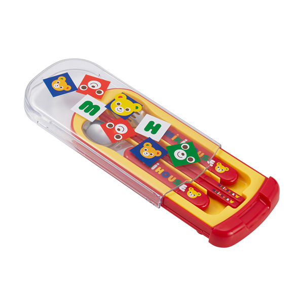 MH小熊字母拼格餐具