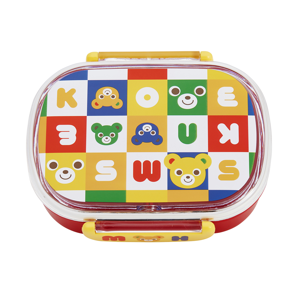 MH小熊字母拼格午餐盒