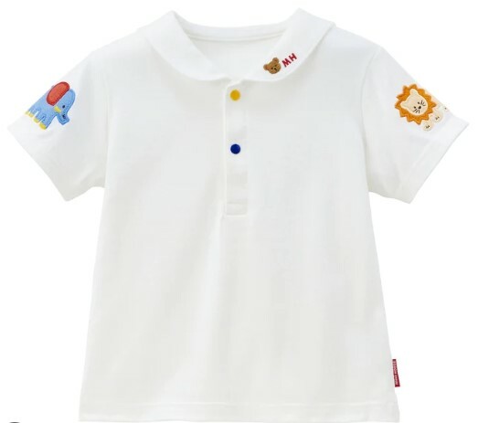 MH獅子與象刺綉短袖T卹