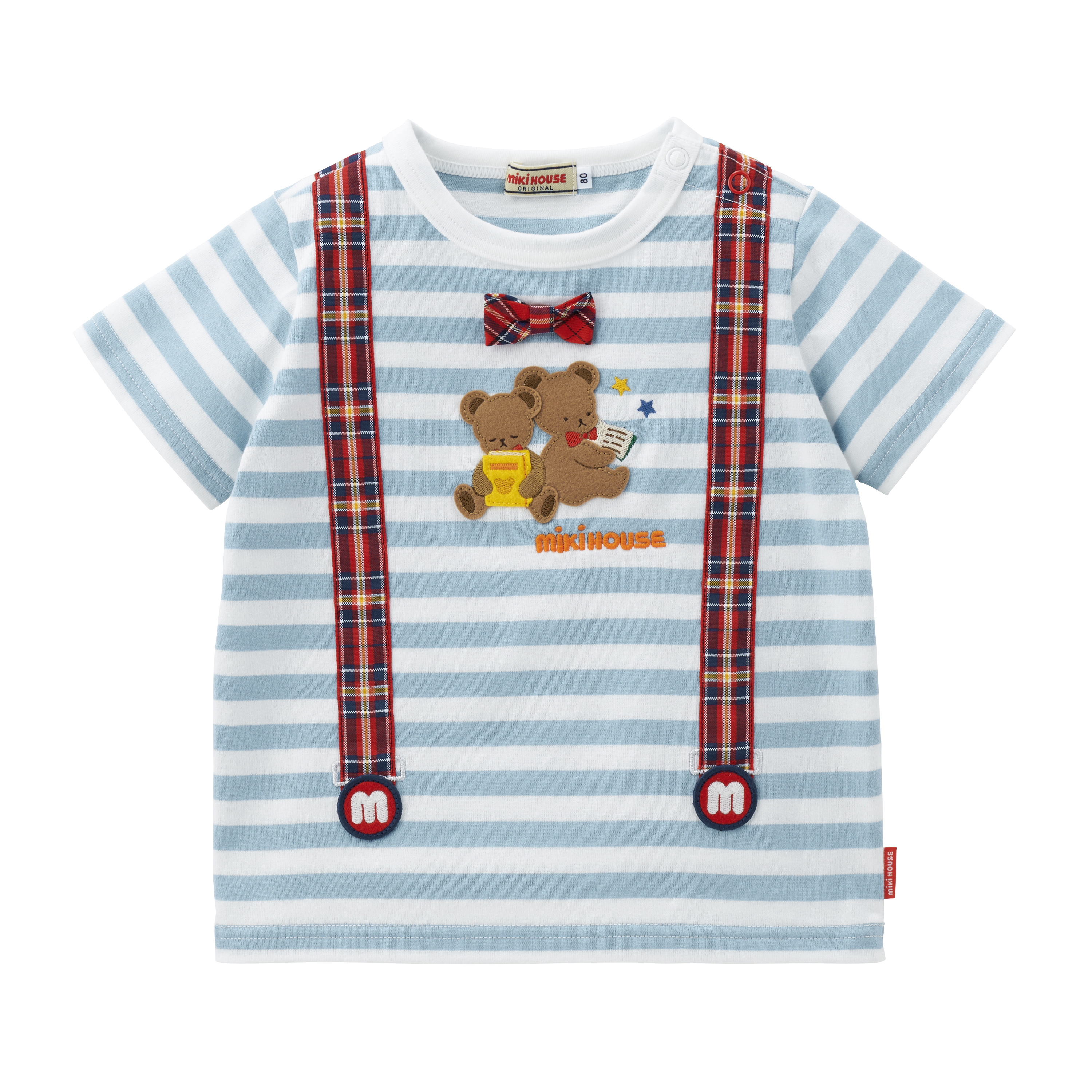 MH小熊背帶式短袖T卹