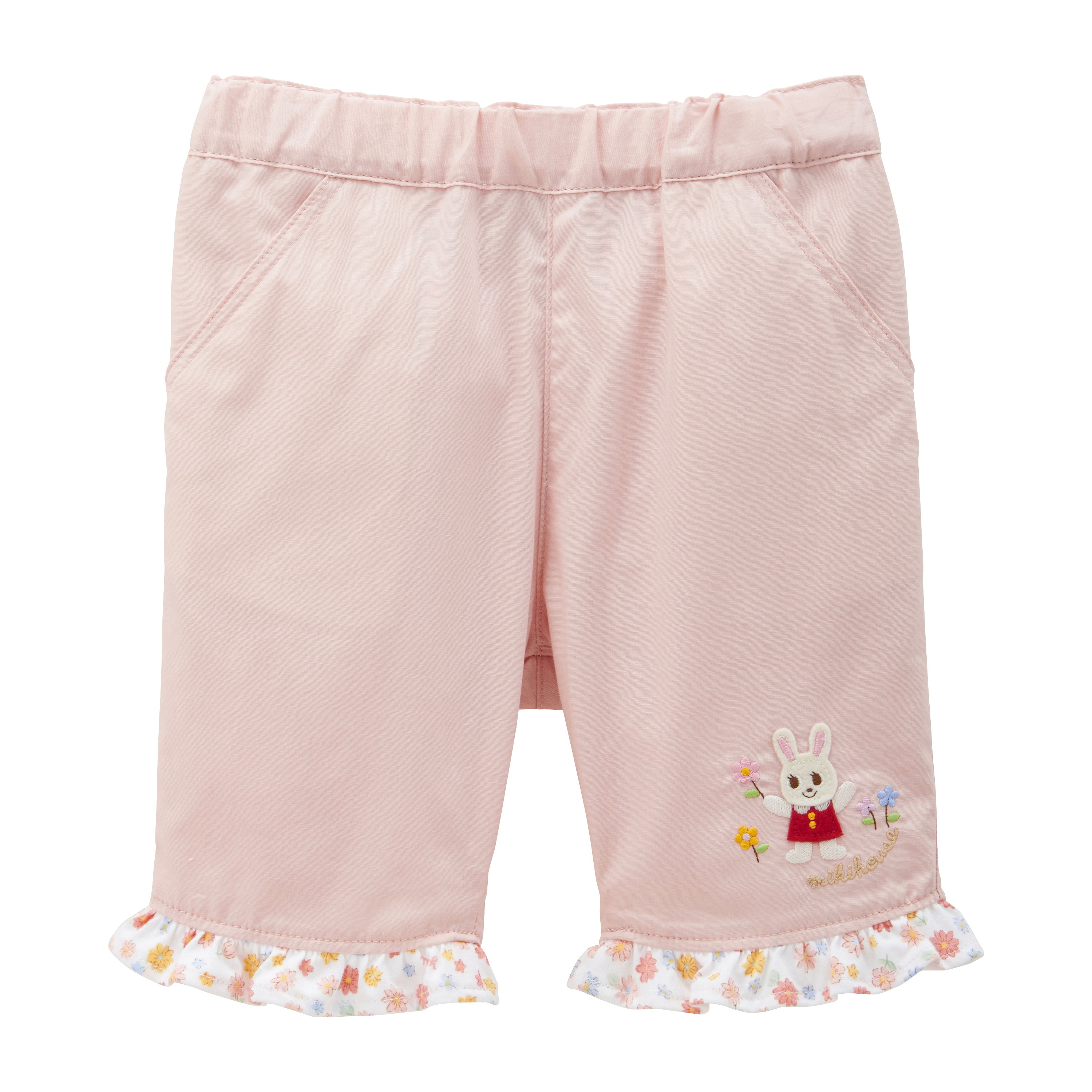 MH兔子碎花邊半褲