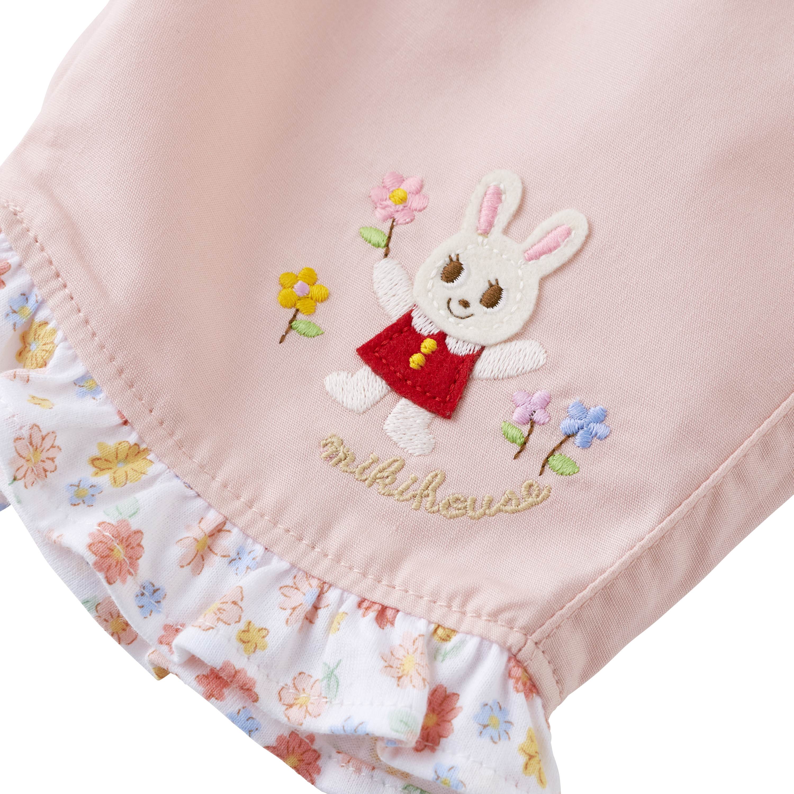 MH兔子碎花邊半褲