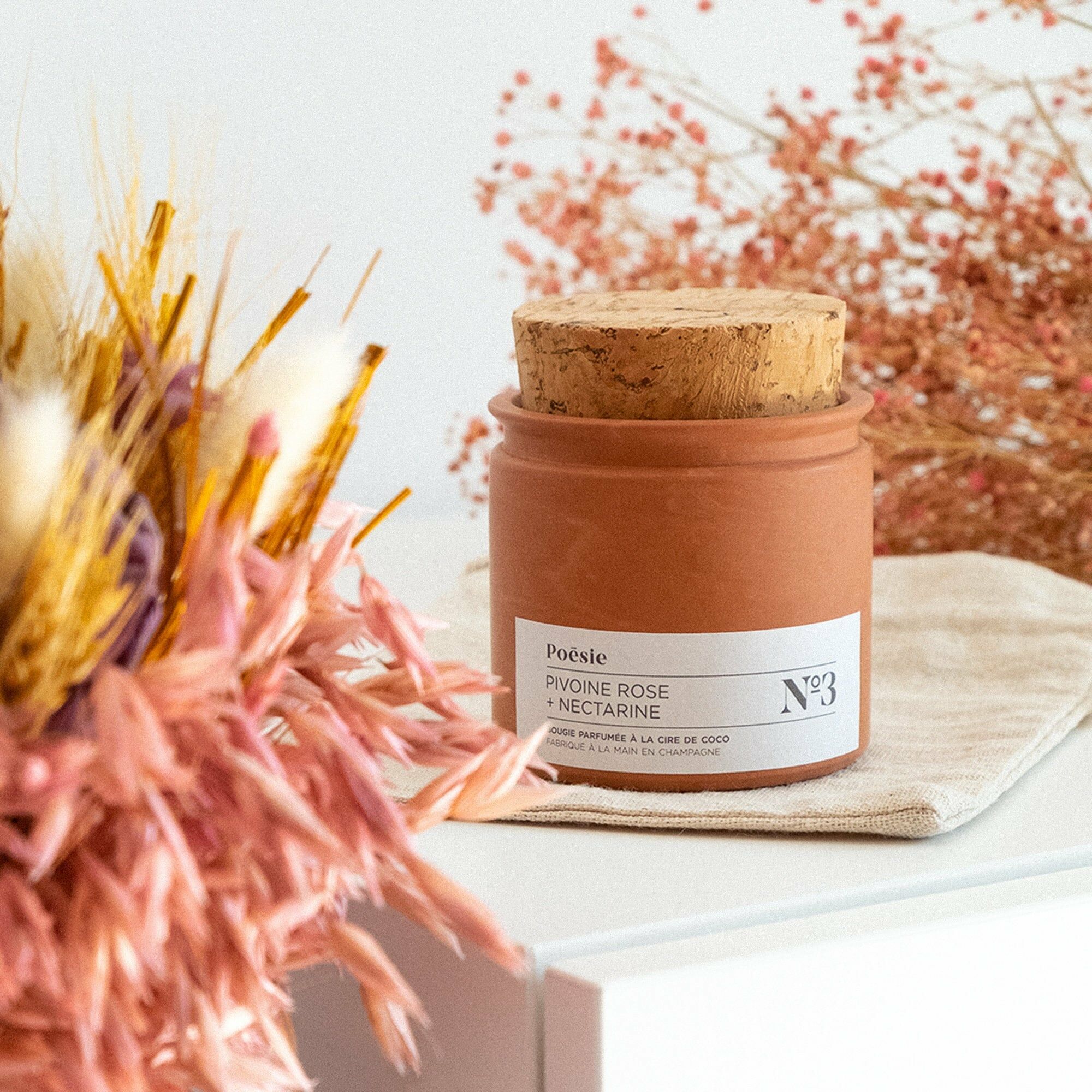 With Poēsie 赤土系列 3號香－粉紅牡丹及油桃