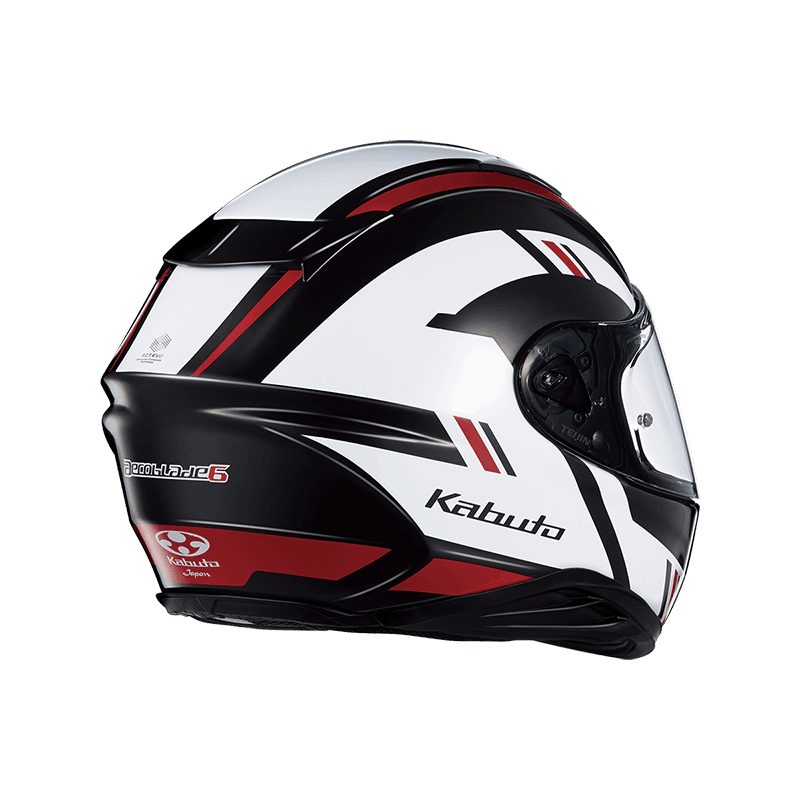 OGK AEROBLADE 6 空刀六 彩繪 DYNA 亮黑/紅白 全罩