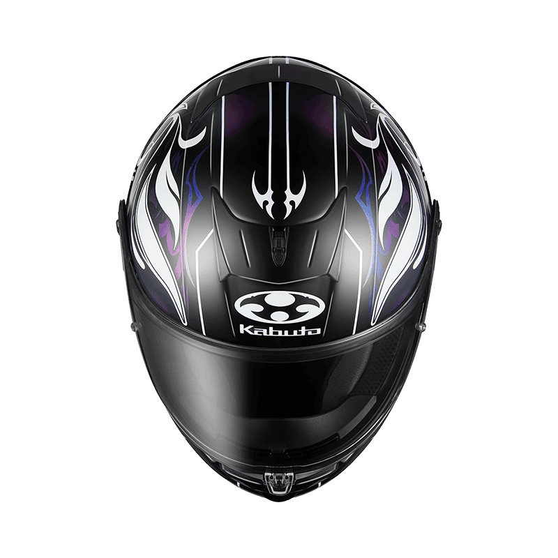 OGK AEROBLADE 6 空刀六 彩繪 ELFI DARK 亮黑/紫 變色龍 全罩