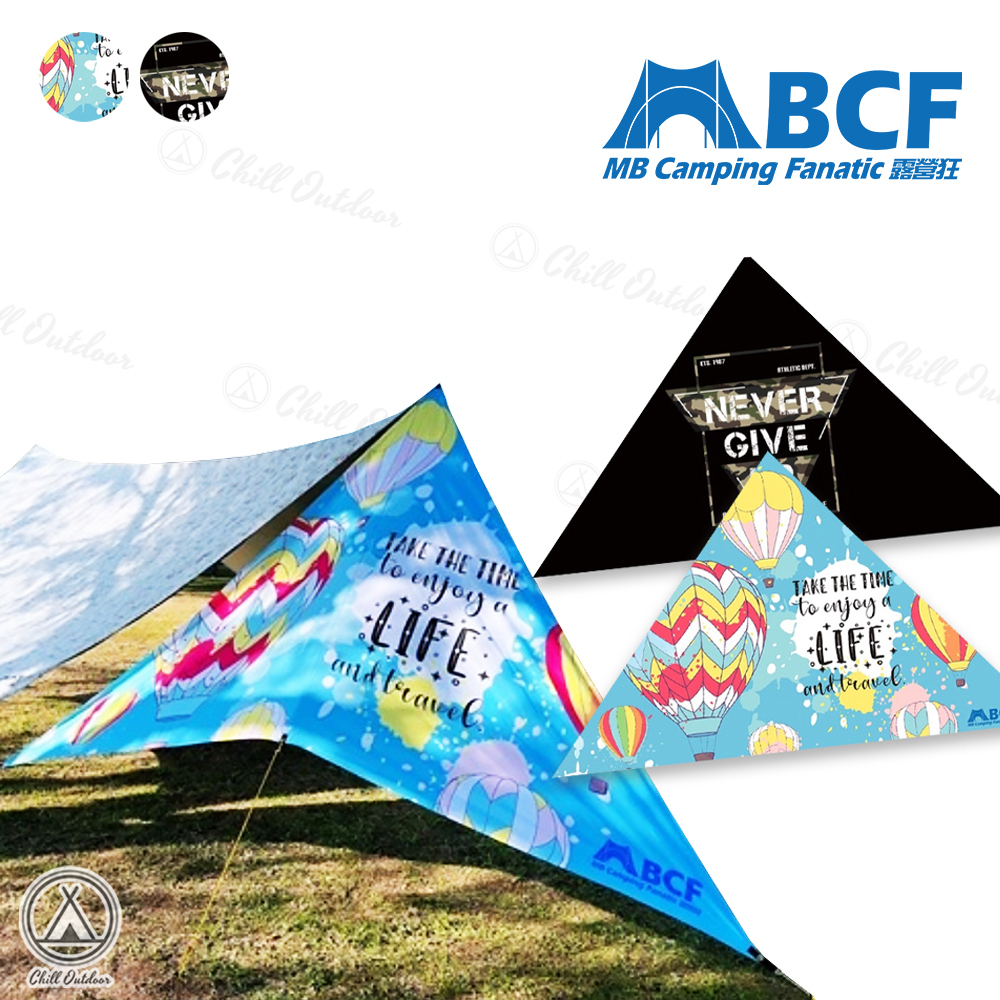 MBCF露營狂 車泊三角布 三角天幕