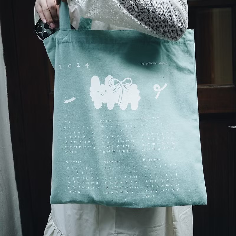 右手超人｜2024年掛包｜月曆帆布袋