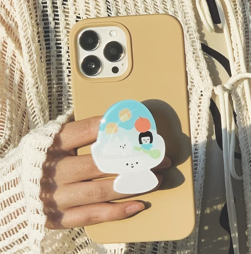 右手超人｜手機氣囊之架｜刨冰