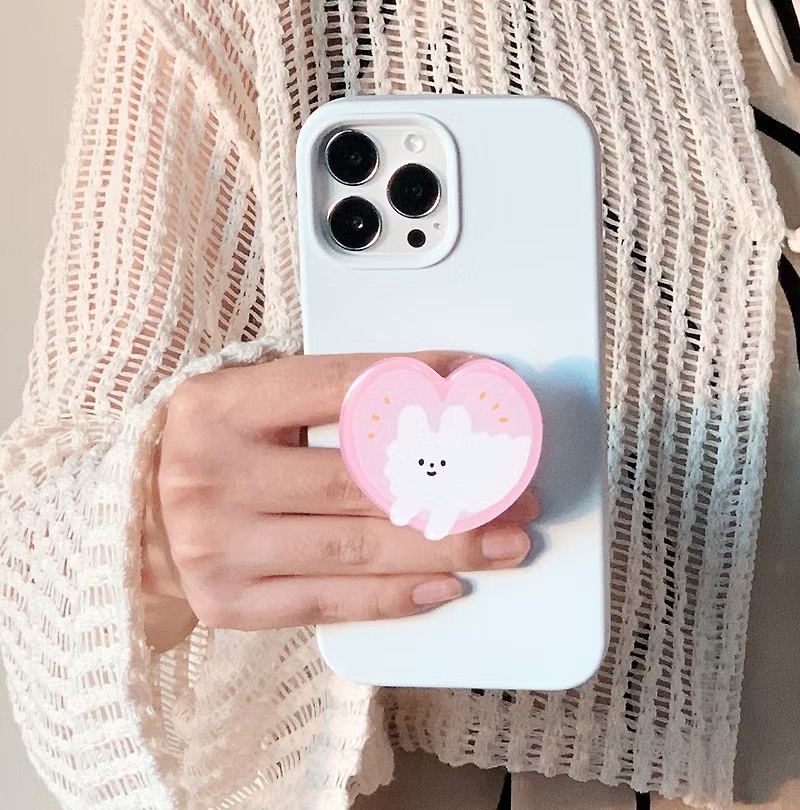 右手超人｜絕版｜手機氣囊之架｜狗狗雲愛心