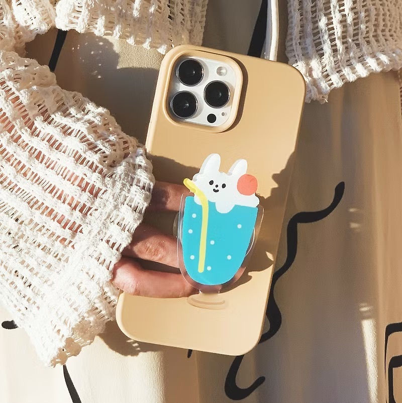 右手超人｜絕版｜手機氣囊之架｜蜜瓜蘇打