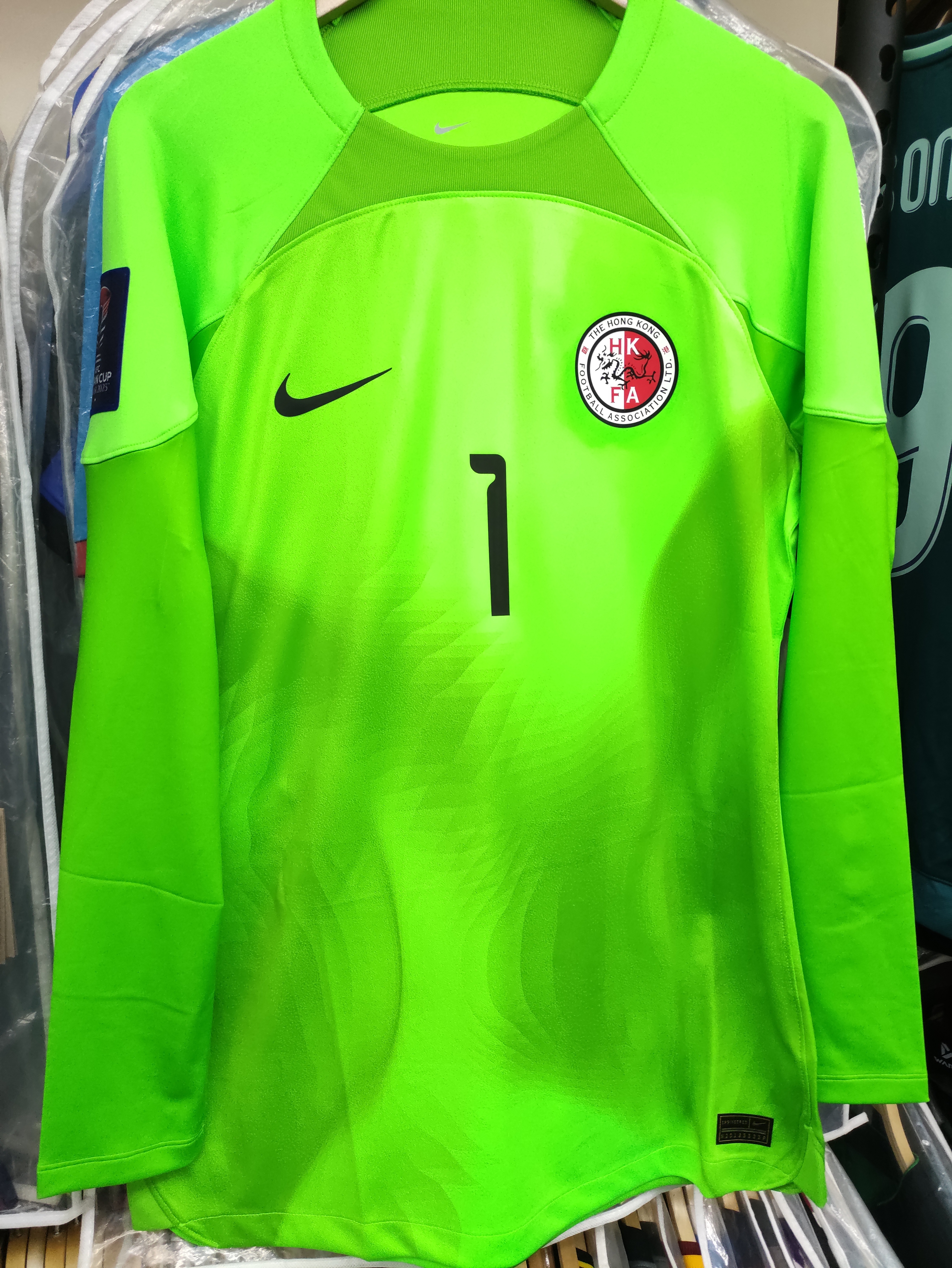 23-24香港隊更衣室球員版綠龍球衣