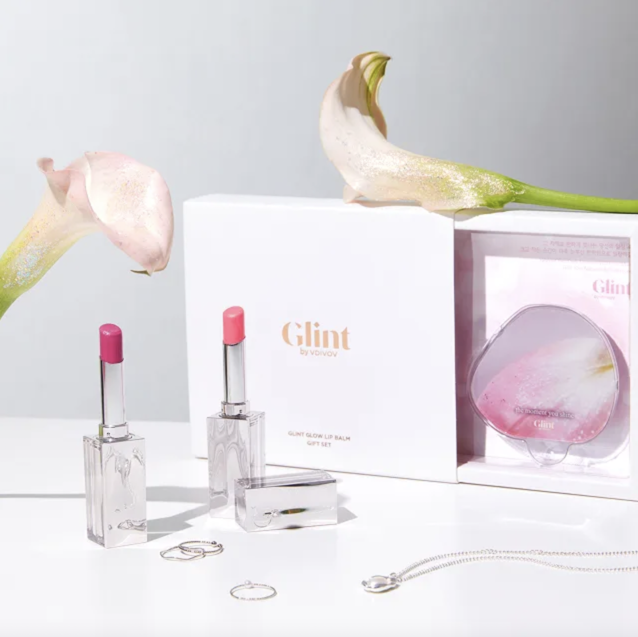[GIFT SET] Glint by VDIVOV Glow Lip Balm