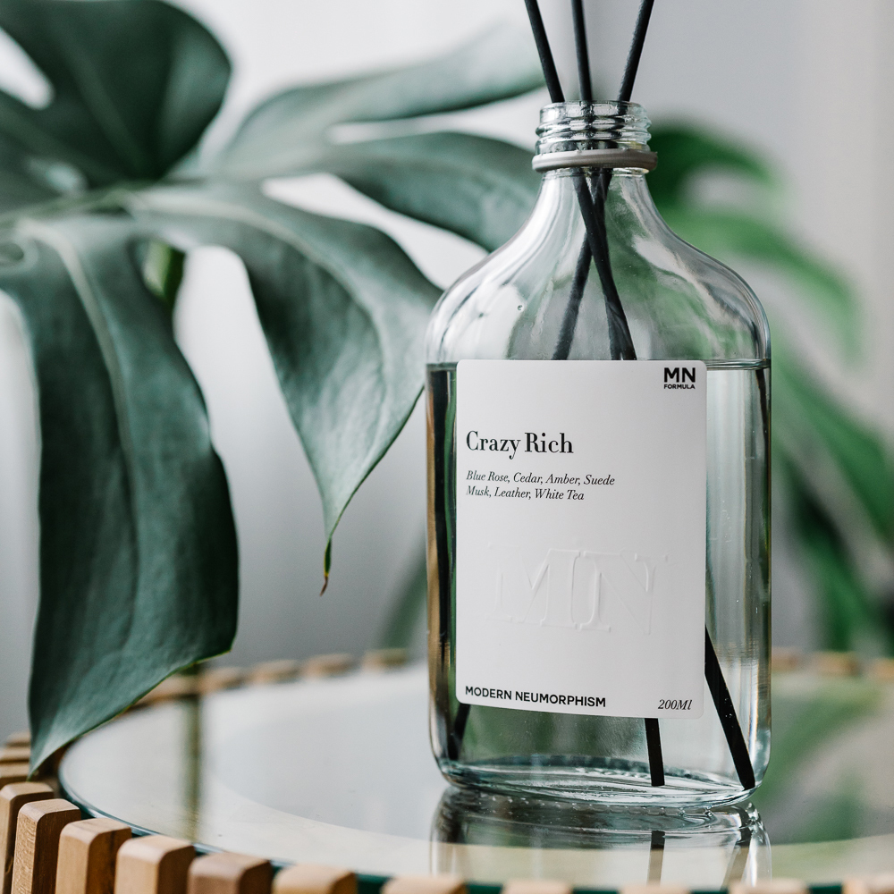 MN FORMULA 香氛 擴香 藍玫瑰、白茶、雪松、琥珀、麝香、麂皮