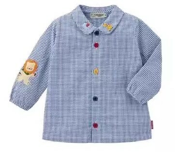 MH獅子與熊格子襯衫