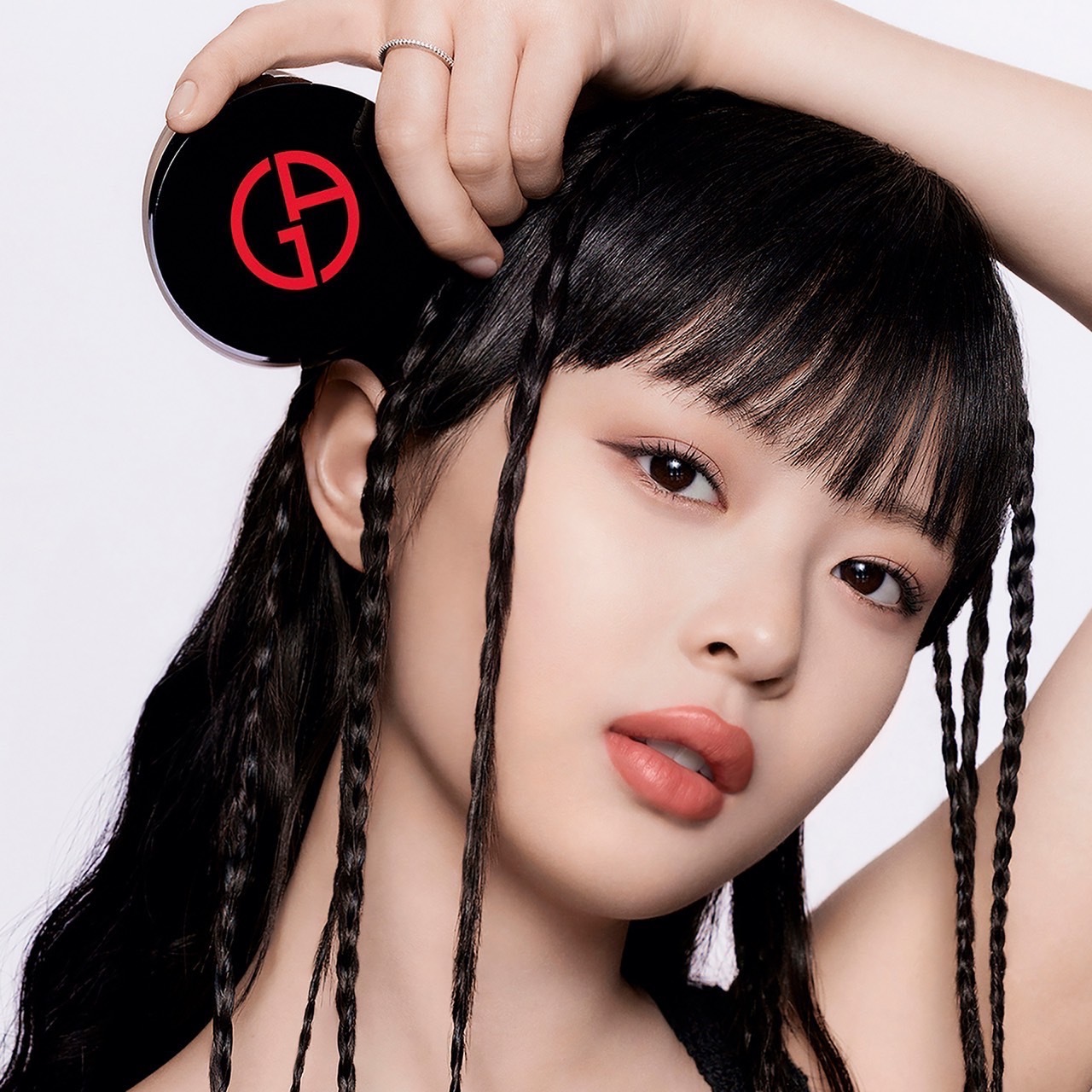 📦預購 Giorgio Armani-超持妝絲絨控油蜜粉餅 #0透明色