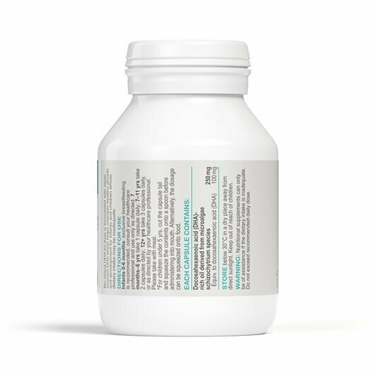 BioIsland - 嬰幼兒海藻油DHA 60粒【平行進口】