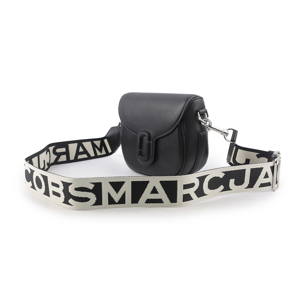 【MARC JACOBS】THE MESSENGER 小款翻蓋馬鞍斜背包(黑色) 2S3HMS003H03 001