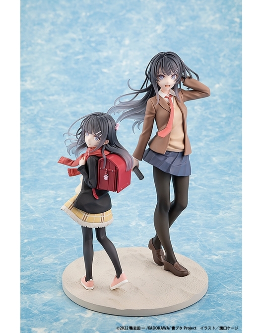 櫻島麻衣 高中畢業ver. ＆ 紅書包女孩 Mai Sakurajima High School Graduation Ver. & Knapsack Kid