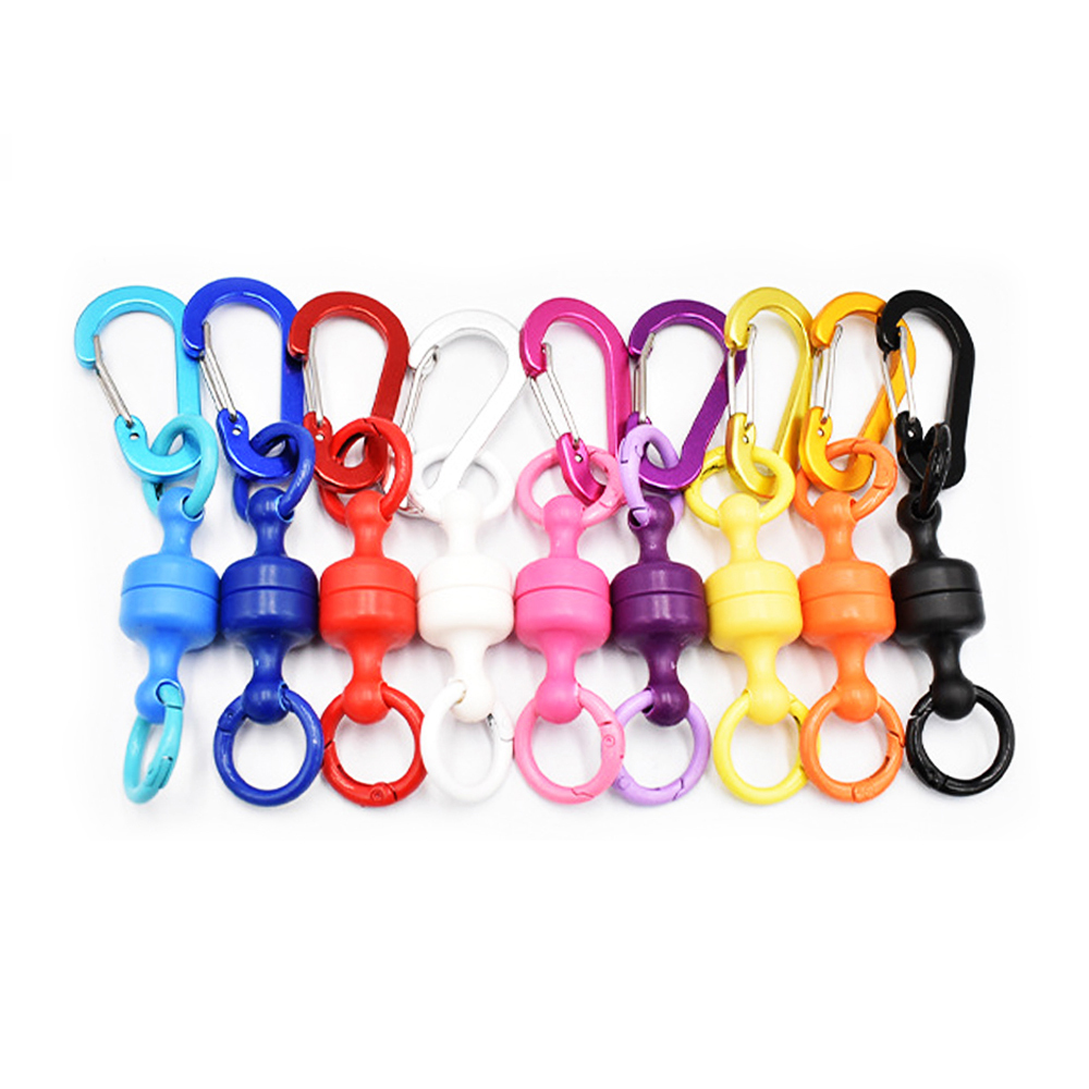 雙掛勾強力磁鐵－(顏色隨機)