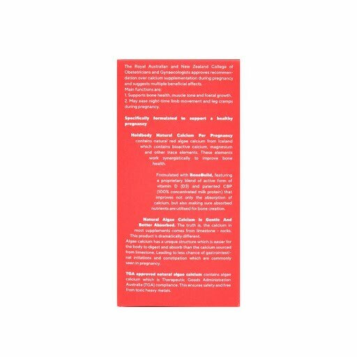 HOLDBODY - 天然孕婦鈣片 60粒