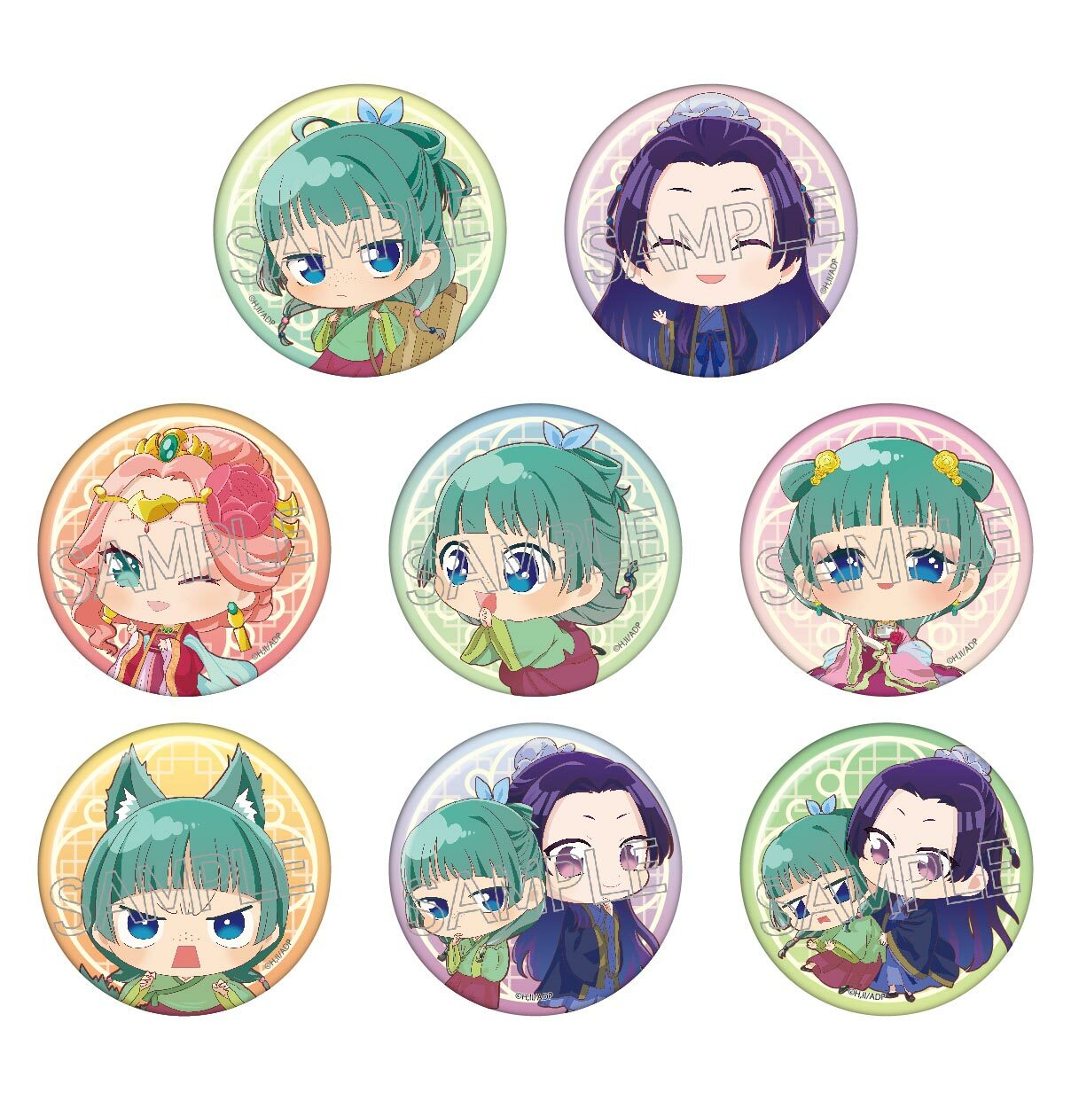 「ACG.GO」「預購」 藥師少女的獨語 Q版襟章SET