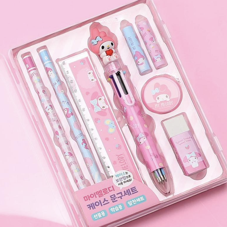 My Melody 文具禮盒6件組