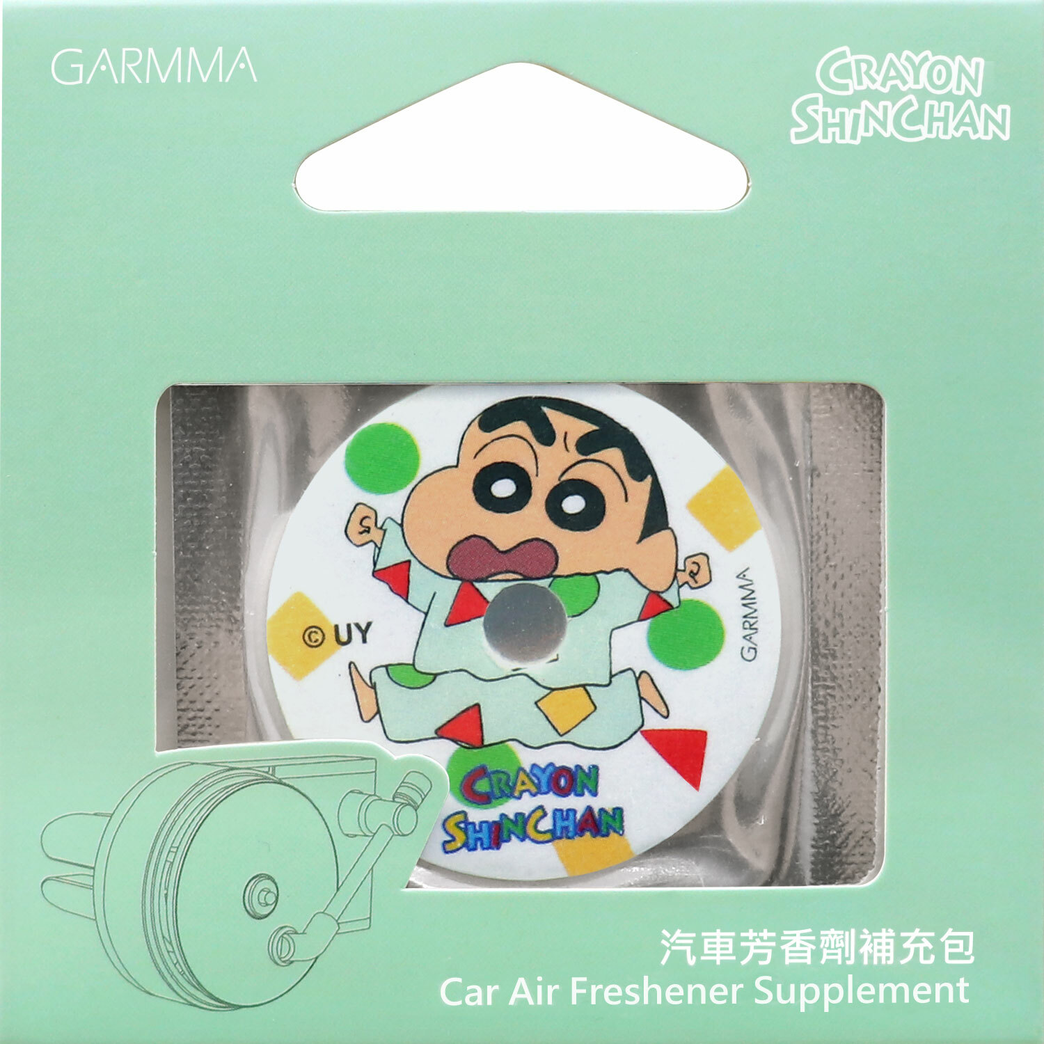 GARMMA 汽車芳香劑補充包 (蠟筆小新 唱片款)