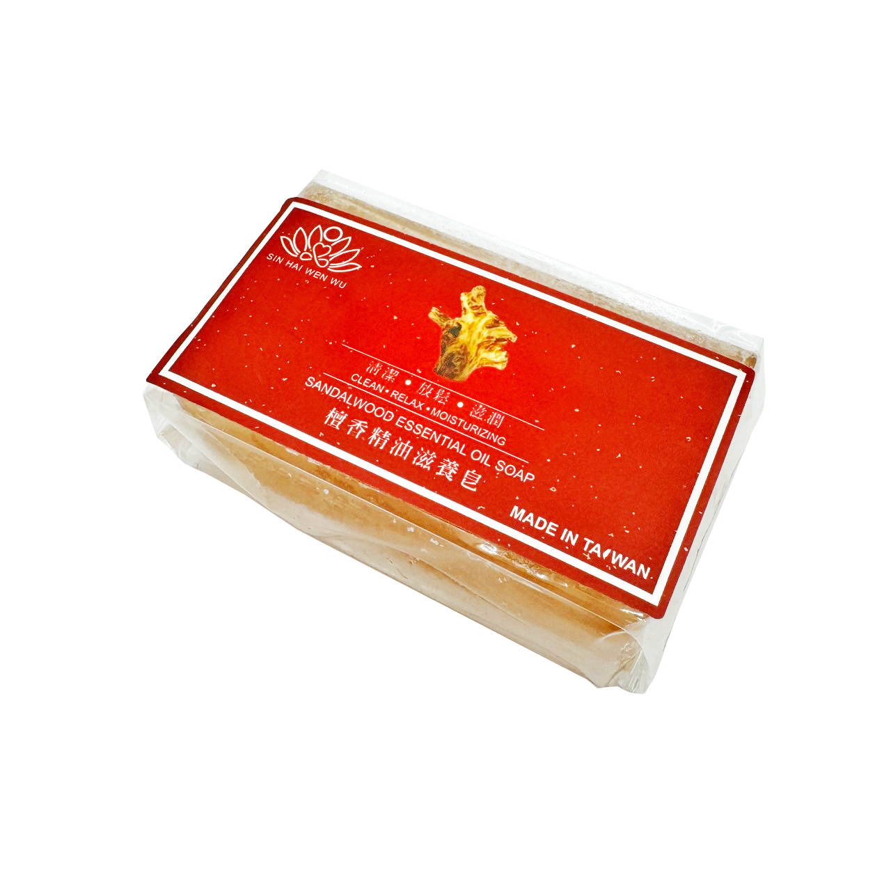 安欣二姑生技 - 心海文物檀香精油滋養精油皂100g