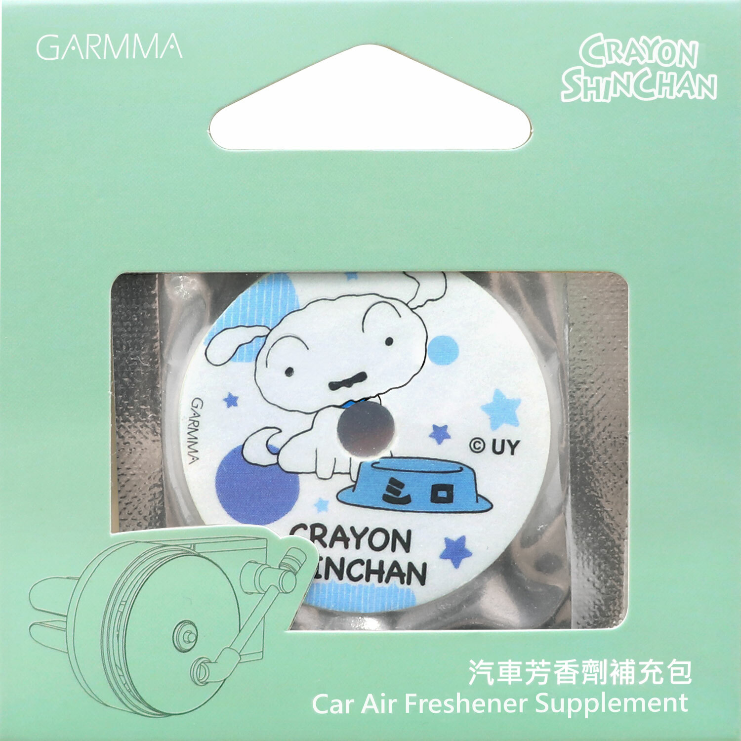 GARMMA 汽車芳香劑補充包 (蠟筆小新 唱片款)