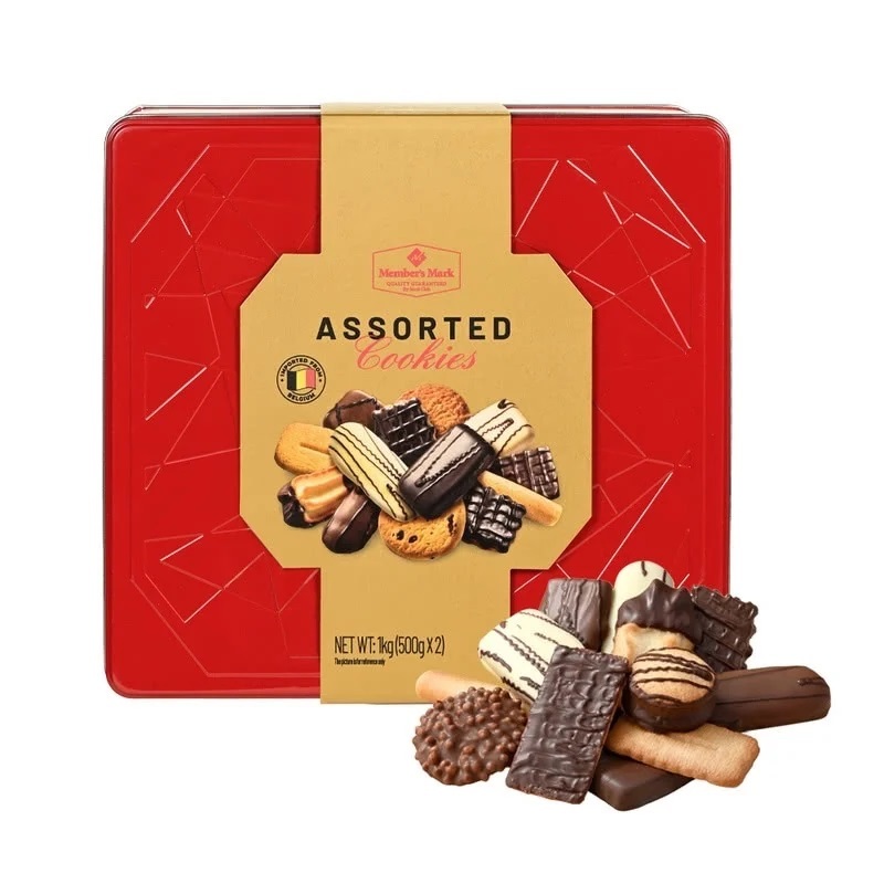 山姆 比利時雜錦曲奇餅1000g