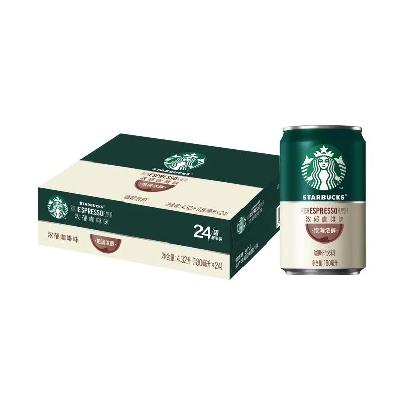 山姆 星巴克-星倍醇濃郁咖啡180ml x24