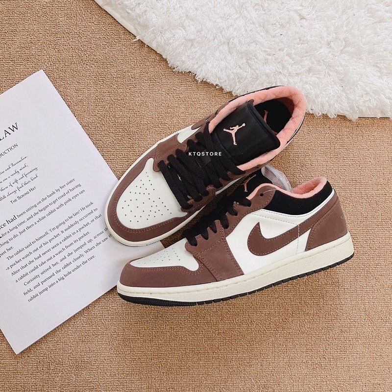KTQ STORE ‧ Air Jordan 1 Low SE "Mocha Brown" 摩卡棕 大童DM0589-200 男 DC6991-200