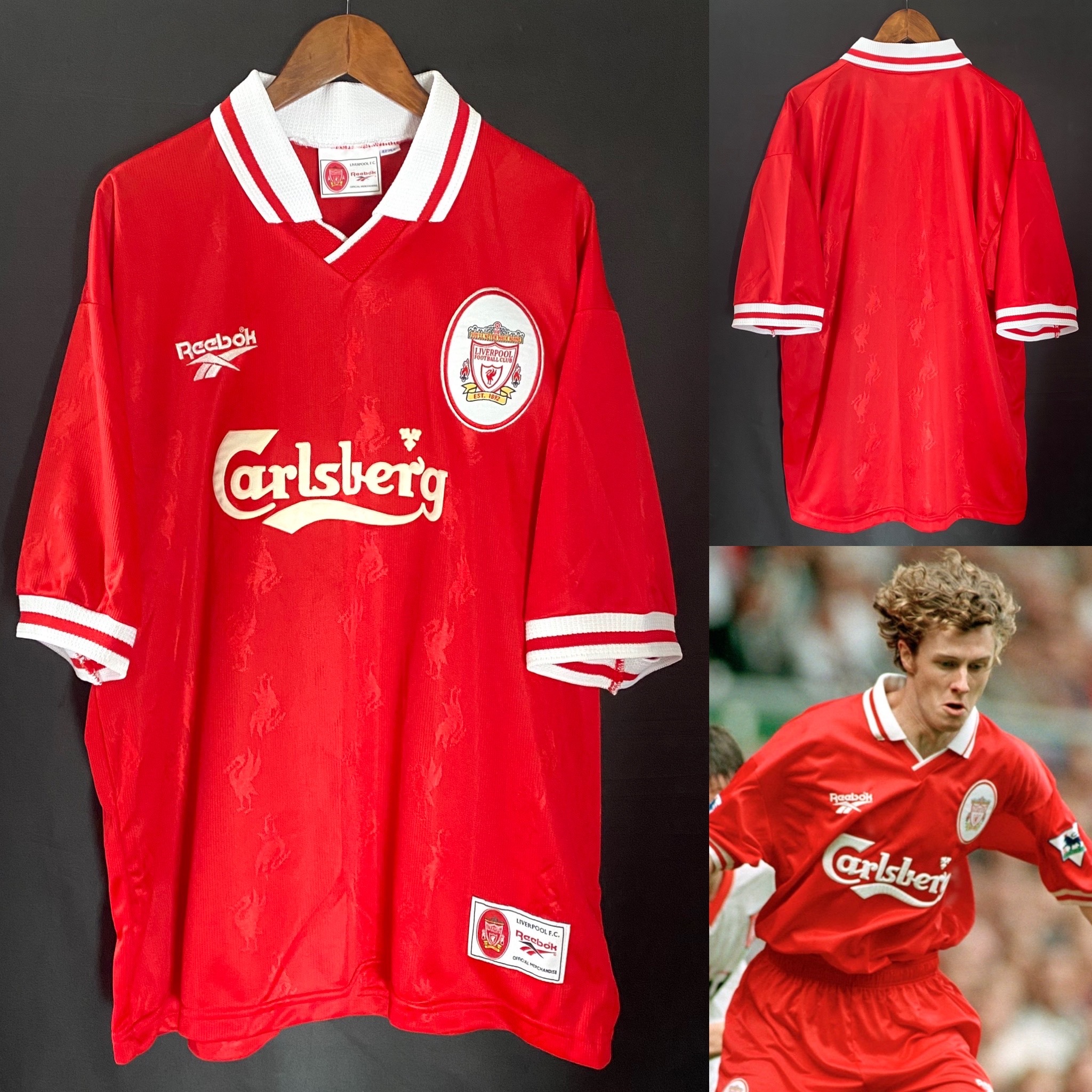 Liverpool 1996-1998 Reebok Home Shirt