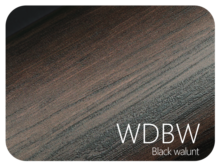 LIFE+GUARD WDBW Black walunt LIFE+GUARD WABU Wave Blue vinyl skin sample for 3C protective wraps