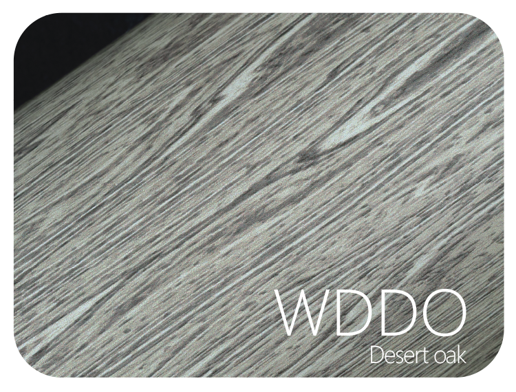 LIFE+GUARD WDDO Desert oak LIFE+GUARD WABU Wave Blue vinyl skin sample for 3C protective wraps