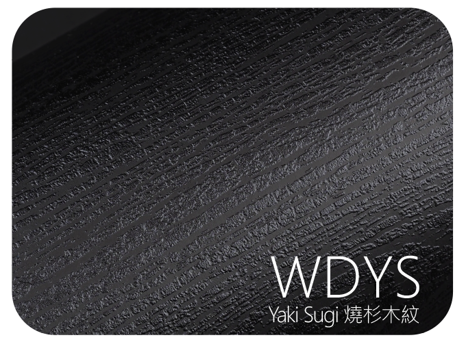 LIFE+GUARD WDYS Yaki Sugi 燒杉木紋 風格貼膜樣式，適用於相機、鏡頭與 3C 裝置表面保護與風格打造