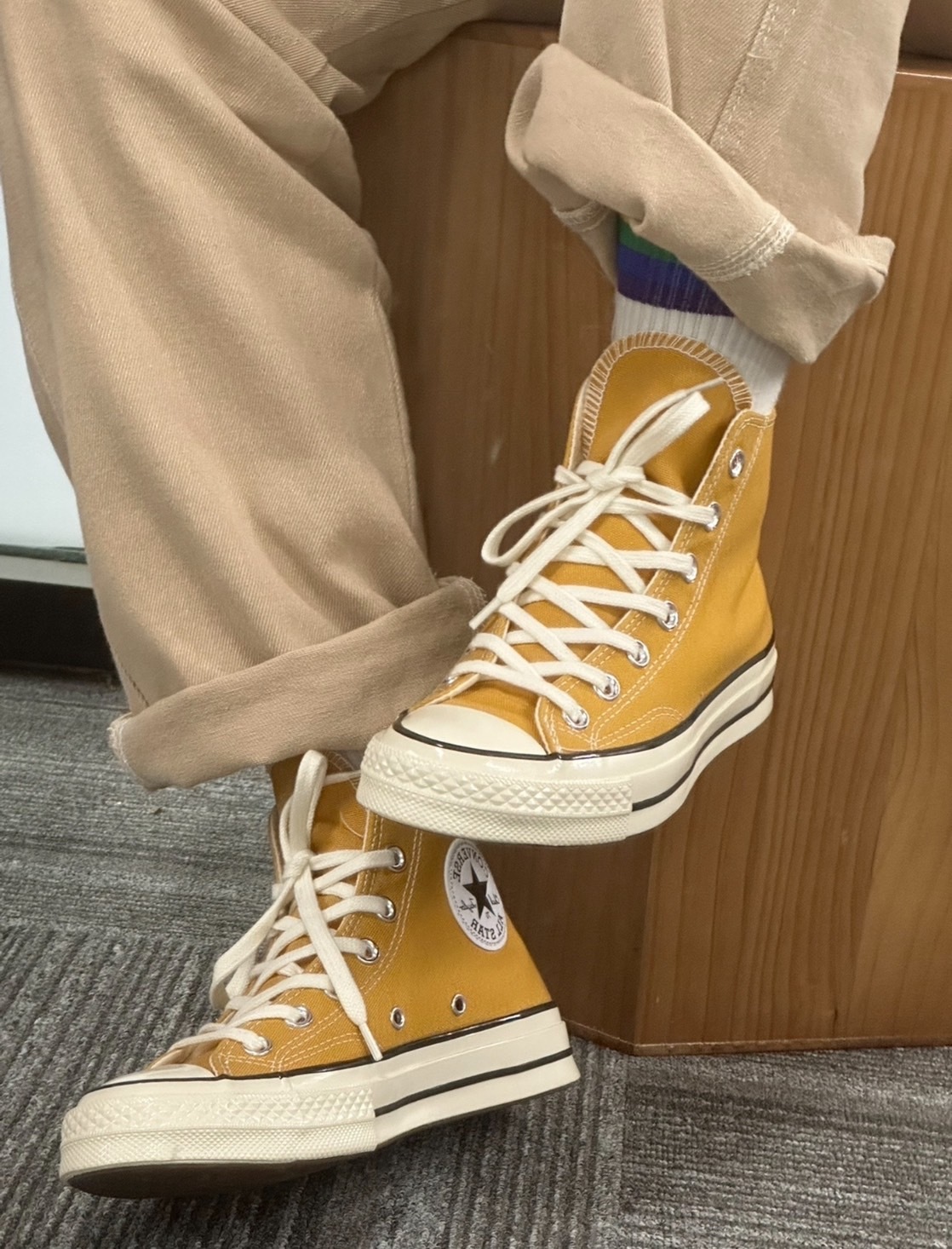 KTQ STORE ‧ Converse Chuck Taylor All Star’70 1970 黃 高筒 162054C