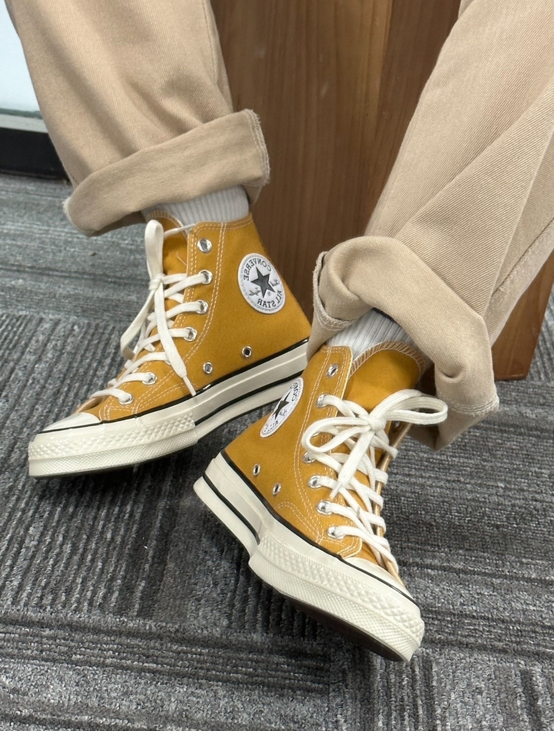 KTQ STORE ‧ Converse Chuck Taylor All Star’70 1970 黃 高筒 162054C