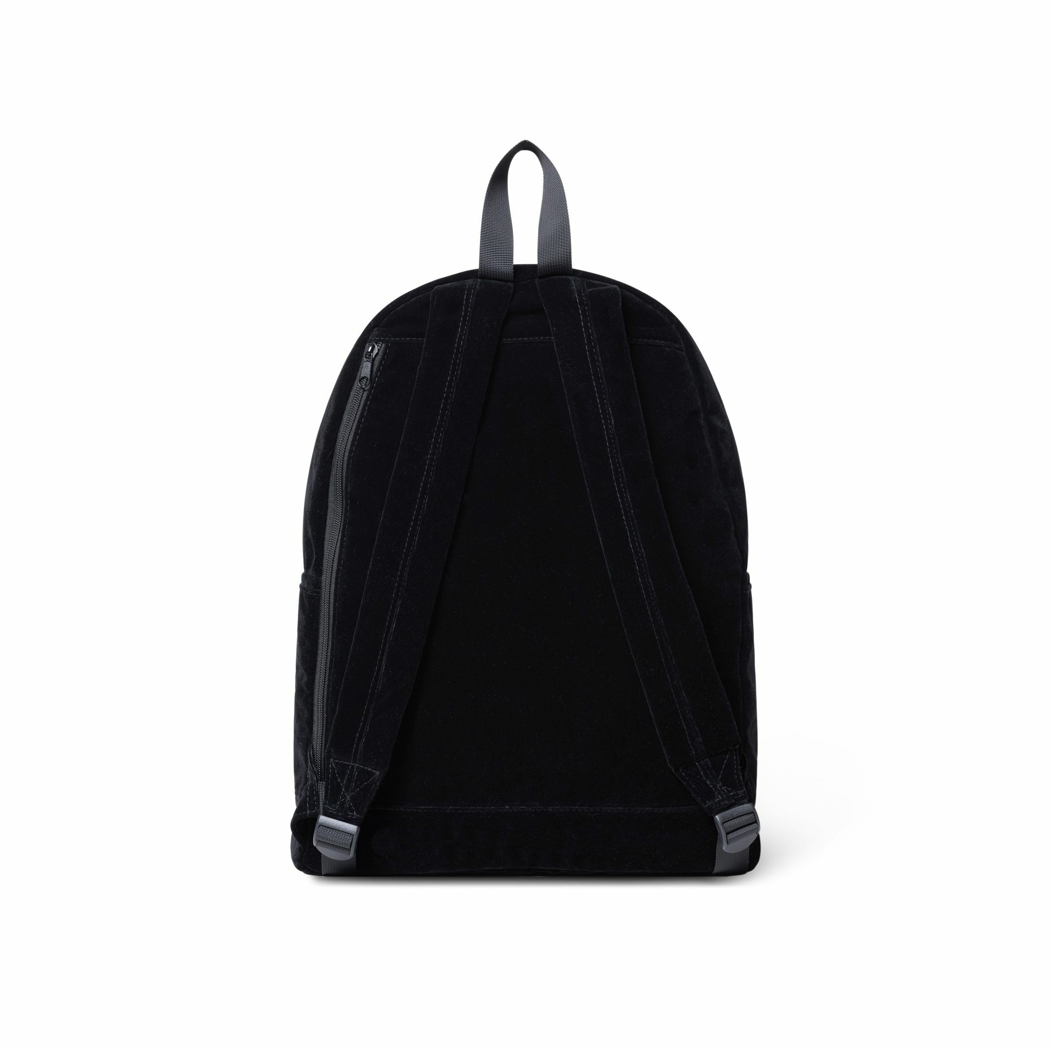 BLACKEYEPATCH OG LABEL VELOUR BACKPACK BLACK