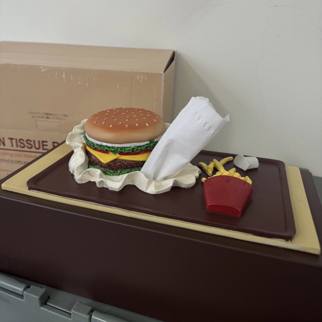 日本堡薯條造型面紙盒 衛生紙盒