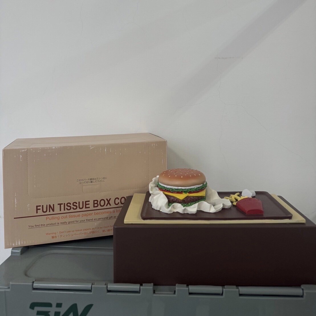 日本堡薯條造型面紙盒 衛生紙盒