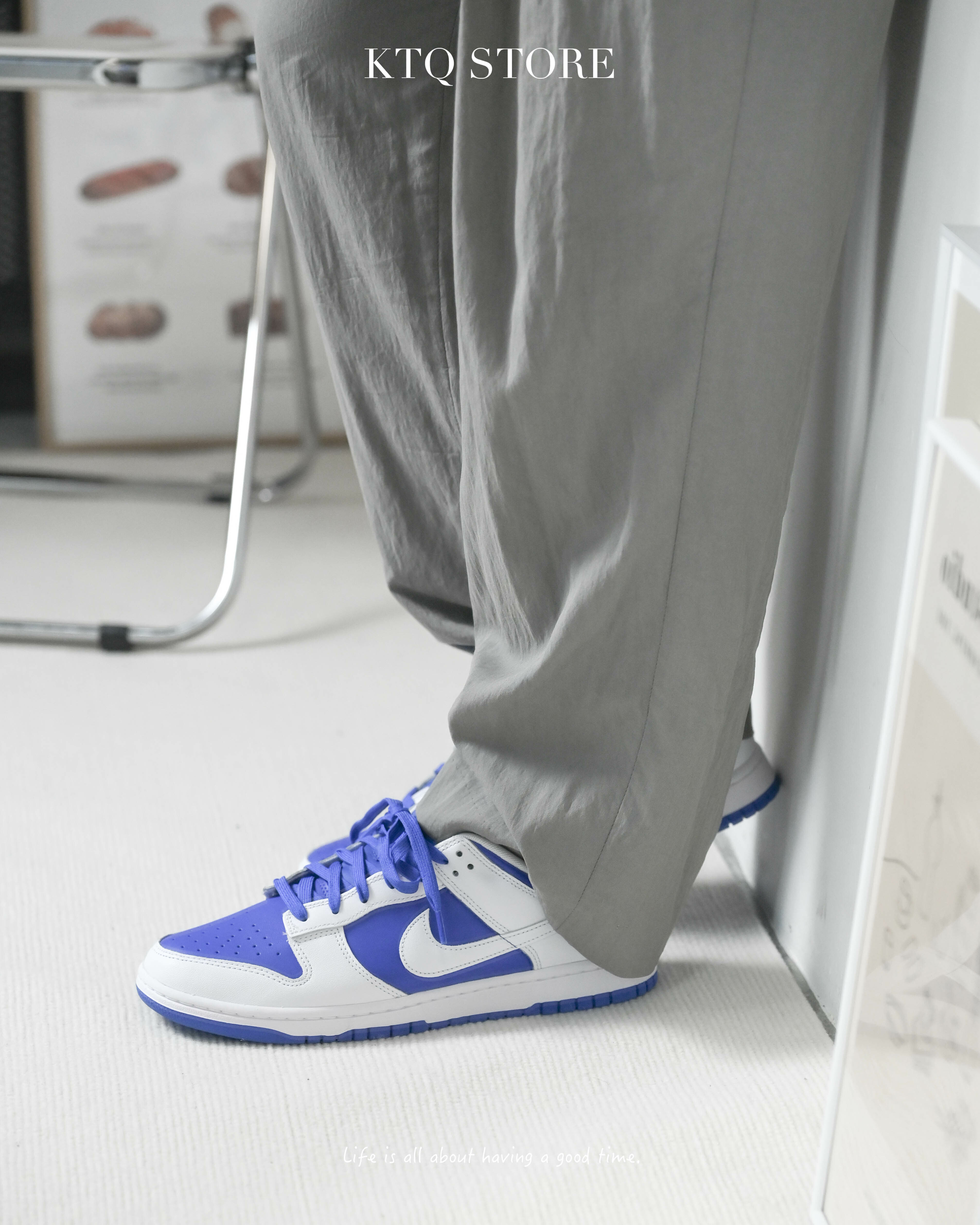 KTQ STORE ‧ Nike Dunk Low Racer Blue White 白藍 DD1391-401