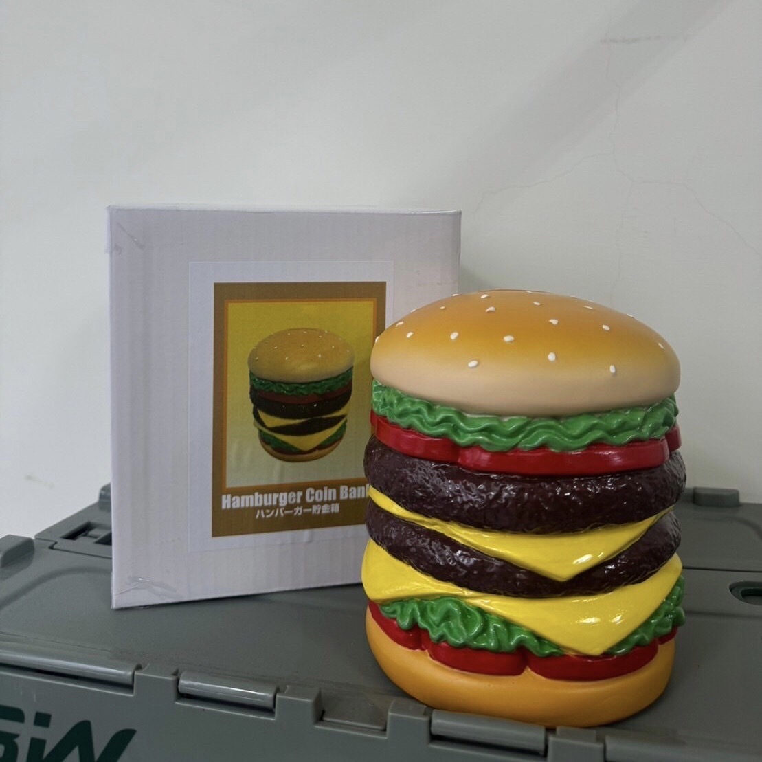 日本大麥克漢堡造型存錢筒