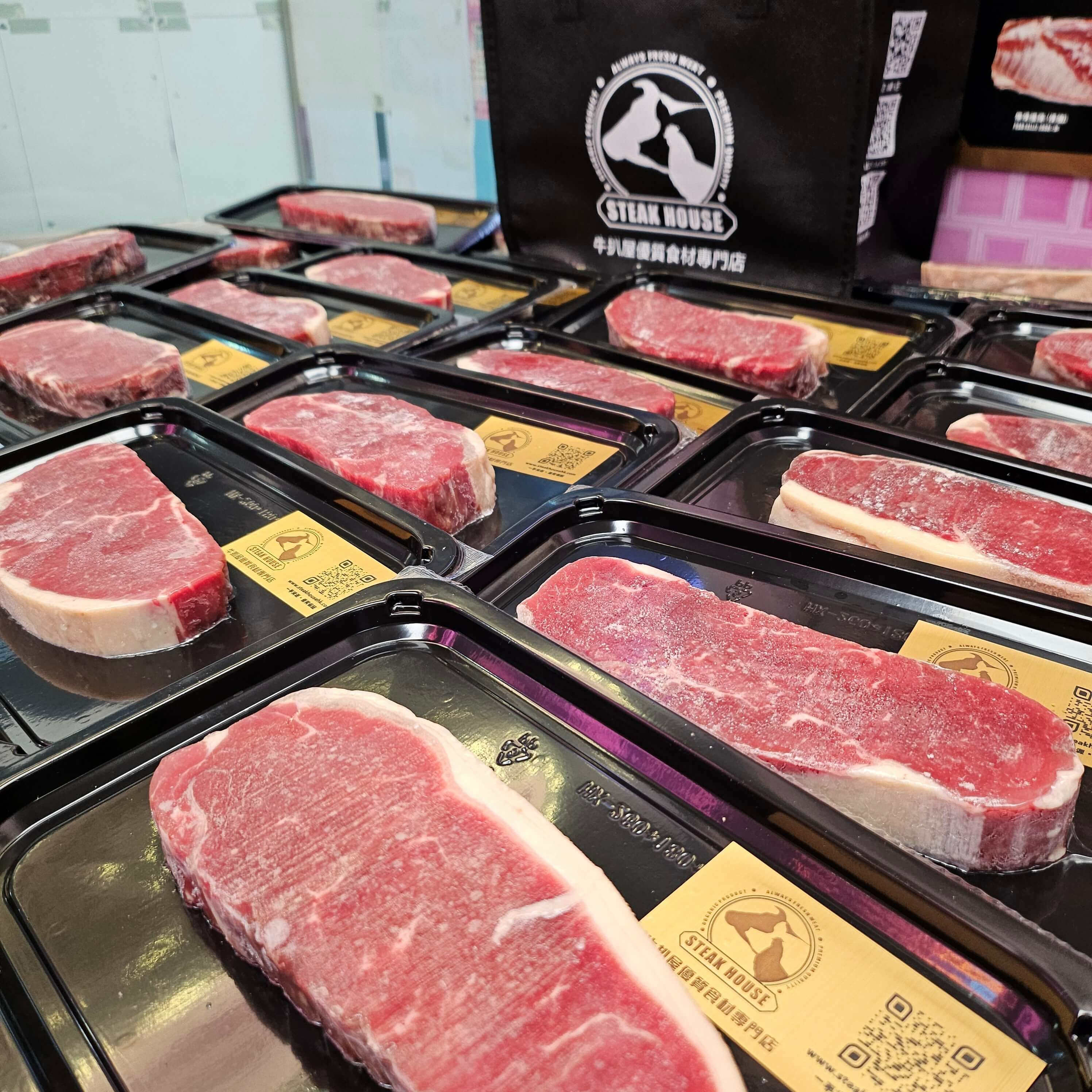 澳洲草飼 安格斯 西冷牛扒 約200-230g