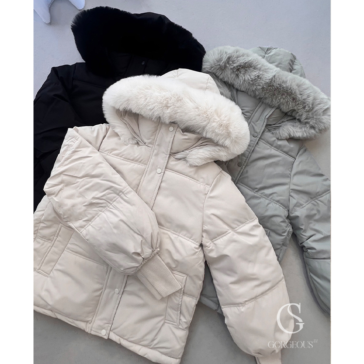 G9359 「限量版！熊毛毛保暖外套」